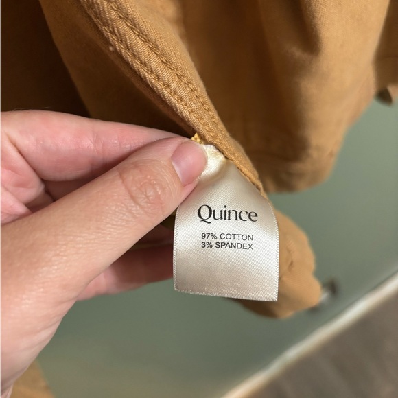 Quince Organic Cotton Stretch Chore Jacket in Tobacco - Picture 4 of 5